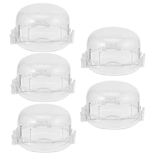 RORPOIR Childproof Stove Knob Covers 5 Pack Gas Stove Top Covers Easy to Install Kitchen Safety for Boys and Girls