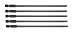 T25 Torx Power Bit - 6 inch - 5 Pack - Impact Rated