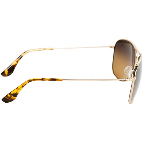 Maui Jim Men's and Women's Cliff House Polarized Aviator Sunglasses3