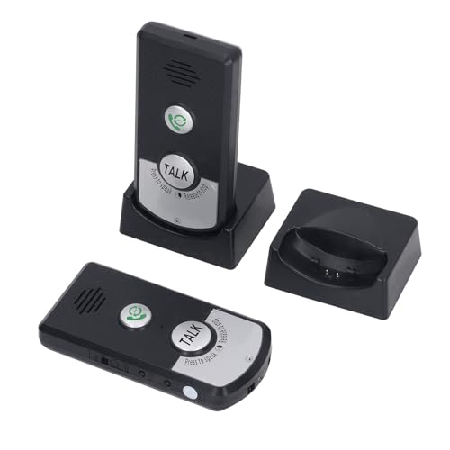 Unidades de Timbre de Intercomunicador de Voz de 2 Vías Unidad de de Timbre de Intercomunicador Impermeable con Luz Indicadora para la Oficina del Hospital en Casa