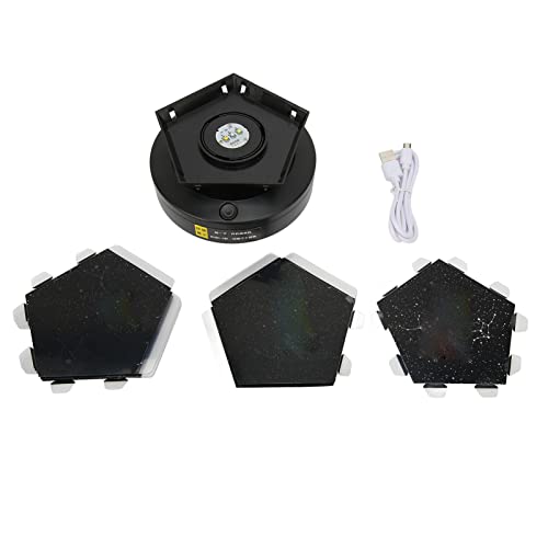 Lámpara Proyector Estrellas Rotativa Recargable USB miniatura 1
