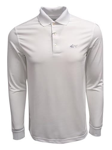 Greg Norman Men's Long Sleeve Polo Shirt