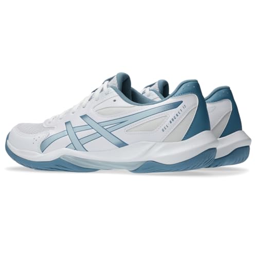 ASICS Men's Gel-Rocket 12 Volleyball Shoes, 11.5, White/Cool Grey - image 3