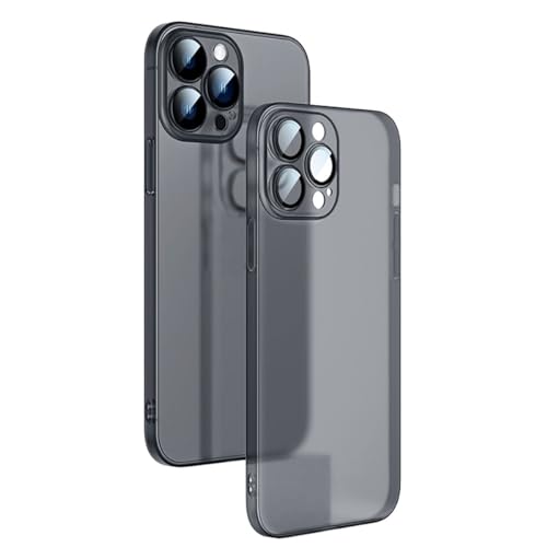 Coque iPhone 12 Pro König Design ultra fine et anti-rayures noire pour protection au quotidien
