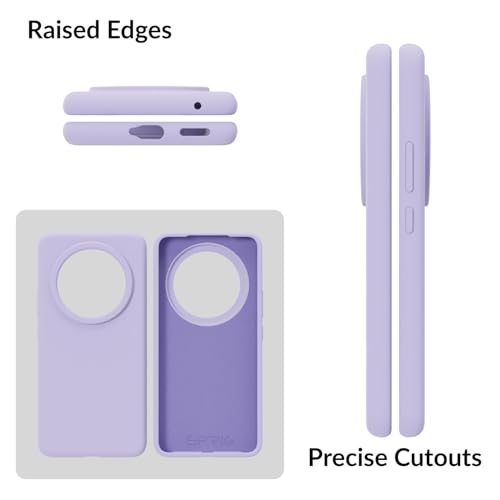 Image of SPRIG Compatible with Vivo T4 Premium SilkTone Back Cover Drop Tested Shock Proof Mobile Case for Men, Women, Boys and Girls with Camera Protection (Light Purple)