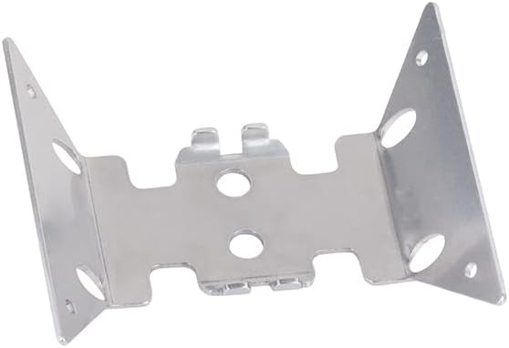 Miniatura 4 de KYX Carreras De Acero Inoxidable Chasis Placa Protectora De Placa De Protección De La Patineta Accesorios Para 1/24 RC Crawler Car Axial AX24