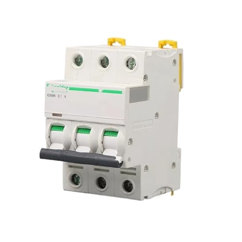 Disjoncteur miniature 3P IC65N interrupteur air domestique 10A 16A