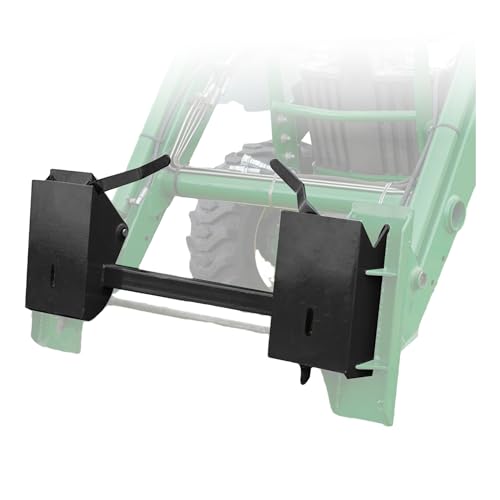 Image of ECOTRIC Skid Steer Quick Attach Adapter Quick Compatible with Loaders Skid