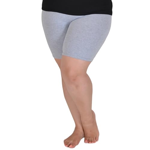 Image of STRETCH IS COMFORT Women's Ultra Buttery Smooth Cotton Leggings, Knee Length Leggings or Shorts | Small to 5X