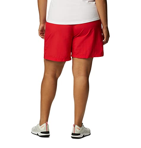 Columbia Short feminino Sandy River, vermelho lírio, grande