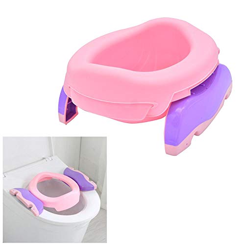 Yunt-11 Travel Potette Plus Potty Value Pack, 2 en 1 Potette Plus Orinal portátil multifunción y Forro Plegable Reutilizable para Uso doméstico