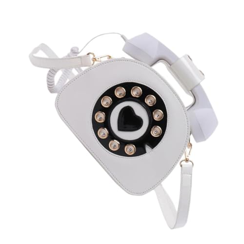 Téléphone portable blanc sacoche bandoulière femme et sac diagonal léger