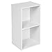 Produktbild URBN LIVING® 1, 2, 3, 4 Etagen Holzregal Bücherregal Aufbewahrung Holz Regal, weiß, 2 Ablagefächer