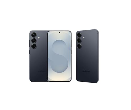 Samsung Galaxy S25 128GB 5G Blue Black, Dual Sim (Single Sim+ e-Sim) Unlocked (Renewed)