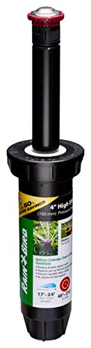 Rain Bird 22SAPROPR Pressure Regulating (PRS) High-Efficiency Pro Rotary Sprinkler Hand Adjustable 45- 270 Pattern 17 - 24 Spray Distance 4 Pop-up Height