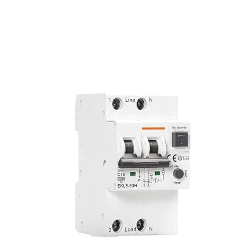 RCBO Type EKL5 AC sécurise votre tableau électrique triphasé 4P 63A contre fuites