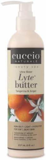 Cuccio Naturale Tangerina & Argan Lyte Body Butter 237ml (8oz)