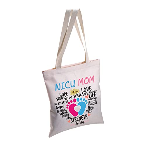 Bolso tote para mamás de la UCIN: regalo para mamá, regalo para esposa, regalo para amigas, regalo para damas de honor, regalo para cuñadas, regalo para suegras, regalo para nueras, regalo para compañeras de trabajo miniatura 4