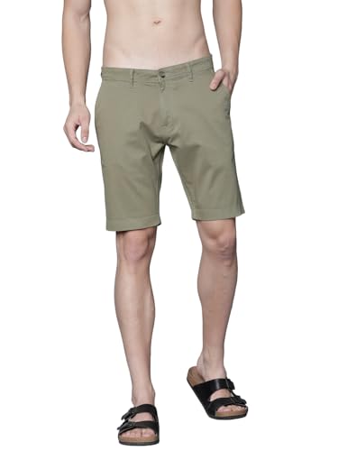 Image of Highlander Cotton Shorts for Men| Regular Fit |Chino Shorts |Shorts for Men Stylish | Mens Shorts
