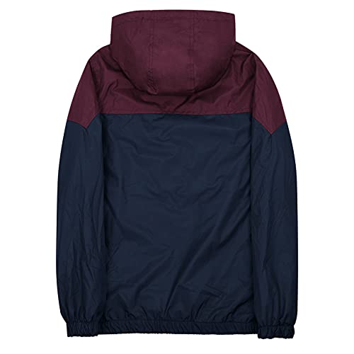 MADHERO Mens Windbreaker Jacket Lightweight 90s Retro Wind Breakers2