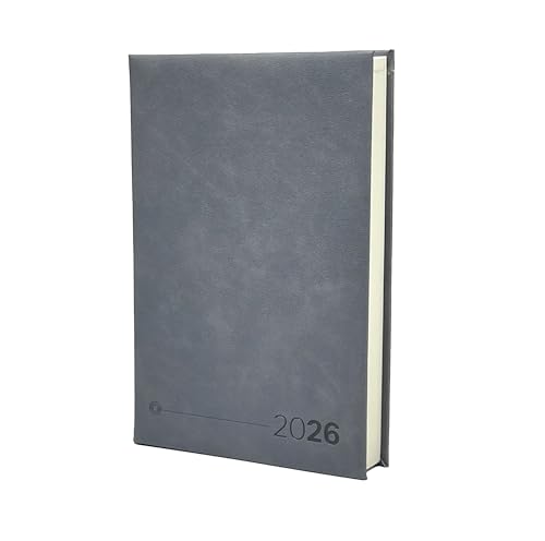 Catálogo para Comprar On-line Curpiel al mejor precio. 47 CARAVIAN Agenda Diaria 2026 de Enero a Diciembre, Una Hoja por Dia y Sección de Notas, Planificador y Organizador, Daily planner Ingles - Español , Portada de Curpiel y Caja...