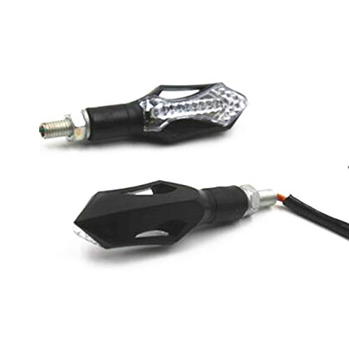 USA Shipping 2 Pairs Motorcycle Integrated LED Turn Signal Light Indicator Braking Running Tail Light For Kawasaki Honda Yamaha Suzuki Bobber - Thumbnail 4