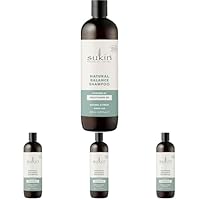 Sukin Natural Balance, Shampoo, 500ml (Pack of 4)