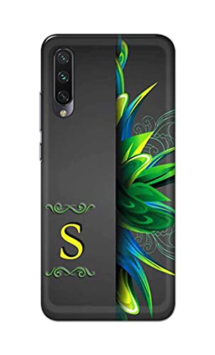 Image of Name II Initial II Letter Alphabet S Hard Back Case Cover for Mi A3 / Mi CC9e Back Cover -(J5) VNS2222