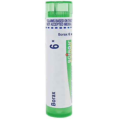 Boiron Borax 6X Md 80 Pellets for canker sores