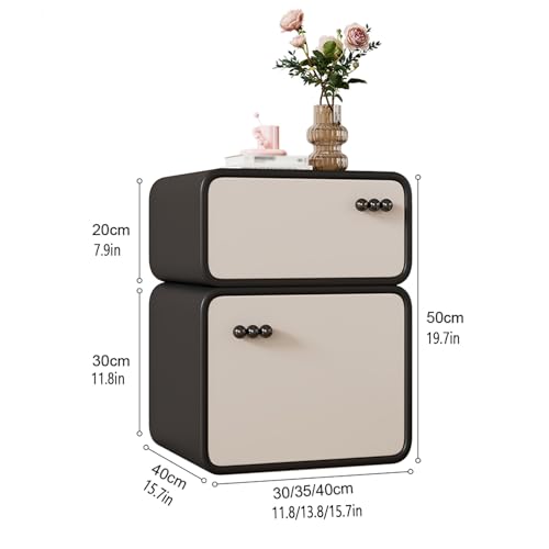 Table de chevet compacte DKSNAJ : la solution de rangement idéale pour petits dortoirs - 3