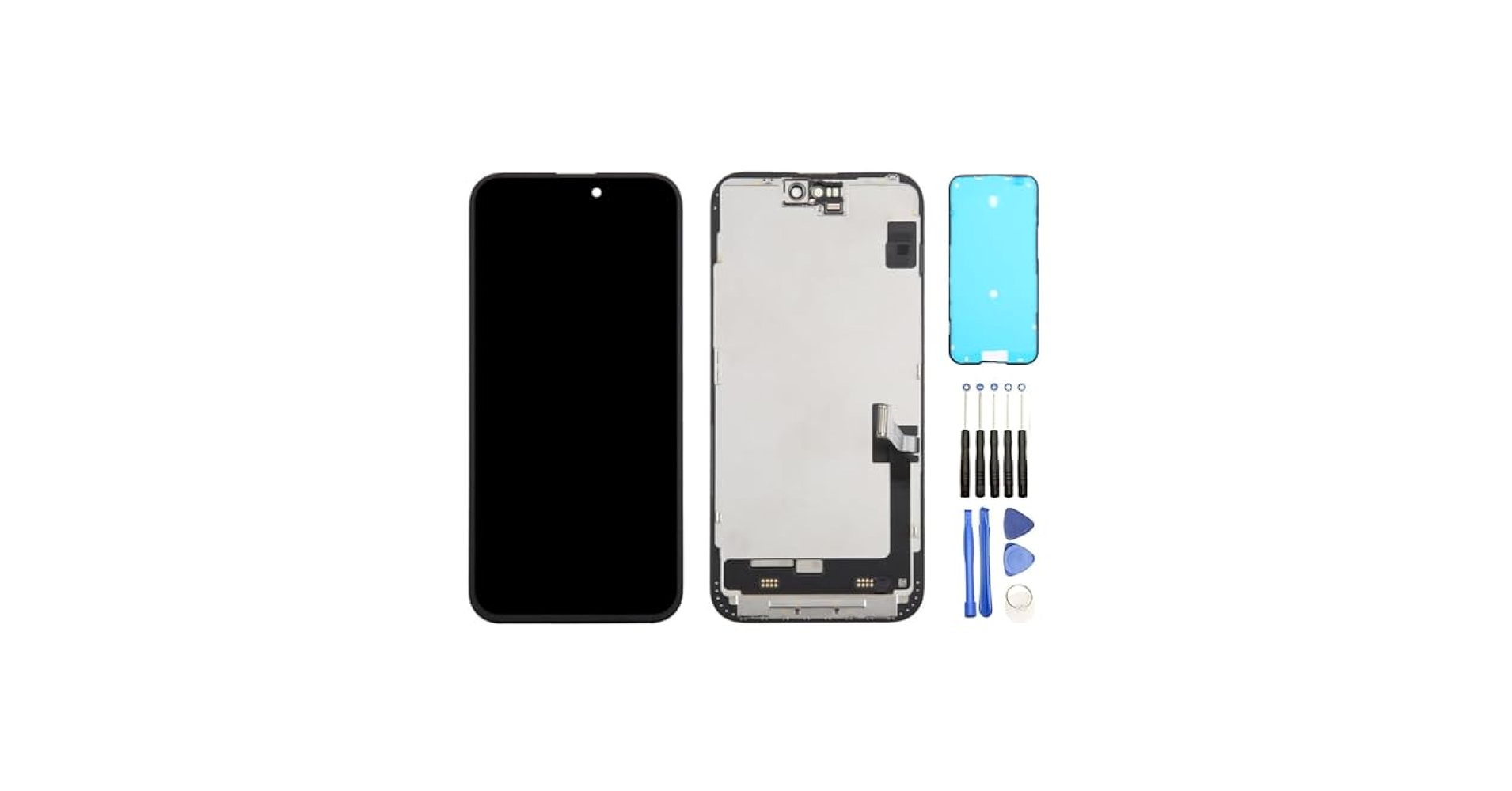 iPhone6 Plus 非純正品 フロントパネル ディスプレイ15枚セット