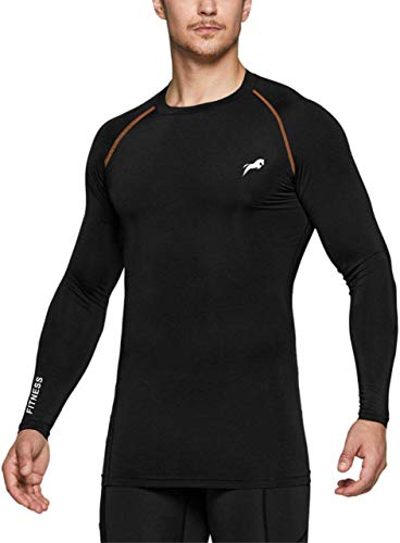 Image of Men's Long Sleeve Breathable Seamless Sports T-Shirt for Running, Gym or Workout