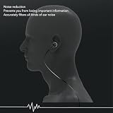 Słuchawki Bluetooth z Klipsem, Chowane Słuchawki Bluetooth, Bezprzewodowe Zestawy Słuchawkowe z Klipsem na Kołnierzu Wyświetlacz LED Stanu Baterii, Słuchawka z Szybkim ładowaniem