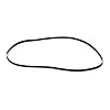 ERUYN Fonograaf, platenspeler, riem, platenspeler, PL, reserveaccessoires, omvang: 54 cm, 40 cm, zwart