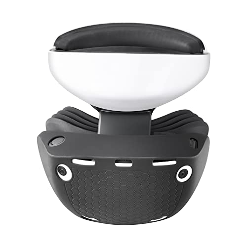 VR Protector Cover Set Fit for Playstation VR2, Silicone Protective Headset Shell Cover & Lens Prote