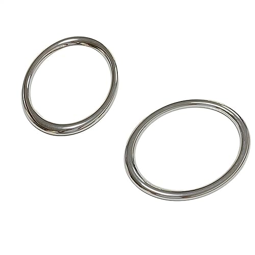 Anneau circulaire chromé de phare antibrouillard Q3 2012-2015 - Grille de pare-choc 2x
