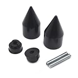 Material Lenker-Endkappen aus Billet-Aluminium für HO&ND&A CBR 600RR 1000RR VFR800 2004-2013 Motorradzubehör