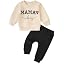 A-mama's Boy Letter/Khaki