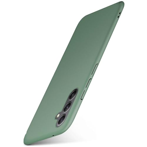 moex Alpha Case Coque pour Samsung Galaxy A34 5G - Minimaliste - Résistant aux chocs et légère - Coque de protection fine - Ultra Air - En plastique - Olive