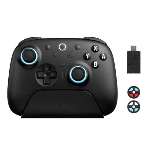 8BitDo Ultimate 2 Bluetooth Controller with TMR Joysticks for Switch,