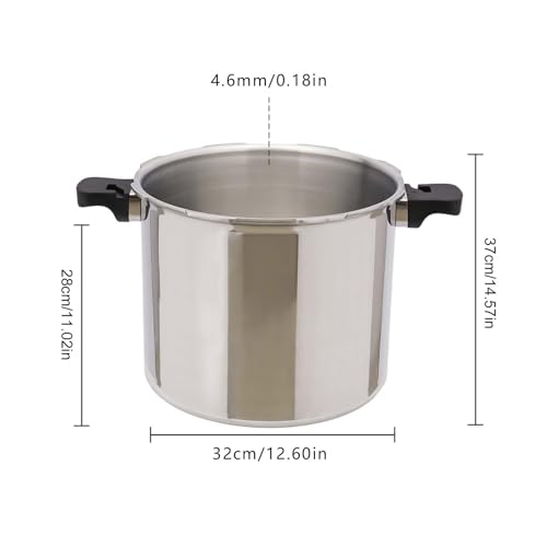 Olla a presión de aluminio 21.8 L WOHAIPA miniatura 2