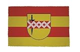 U24 Brillenputztuch Bornheim Fahne Flagge Glasreinigungstuch Microfasertuch