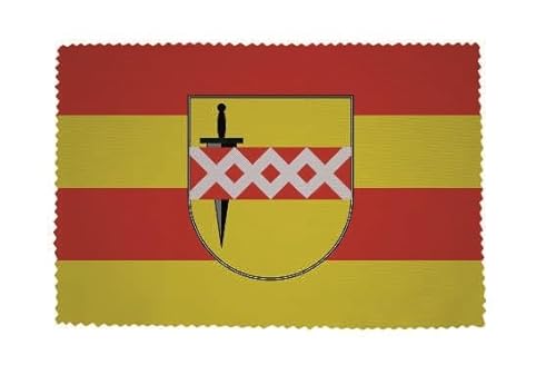 U24 Brillenputztuch Bornheim Fahne Flagge Glasreinigungstuch Microfasertuch