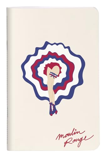 Clairefontaine 812431C, Mini Notebook Stitched Thread Moulin Rouge, 7.5x12cm 48 Pages United White Paper 90g - Image 2