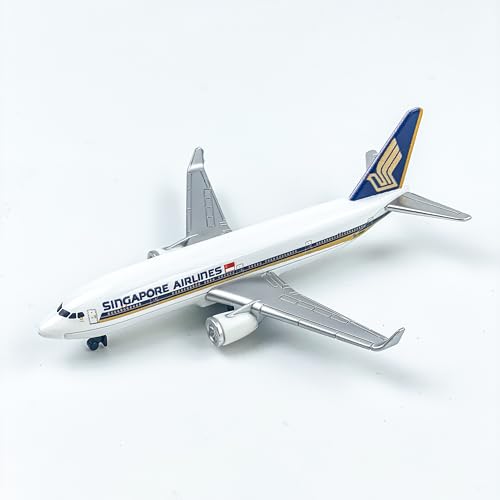 AVIAMUSE Model Airplane Singapore Aircraft Planes Model Suitable for Collection and Christmas Birthday Desktop Decor
