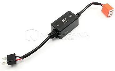 PedGeo(TM) 1pcs H7 12V Car LED Warning Canceller Capacitor Error Load Resistor LED Canbus Decoder for H7 Led Headlight Fog light C20