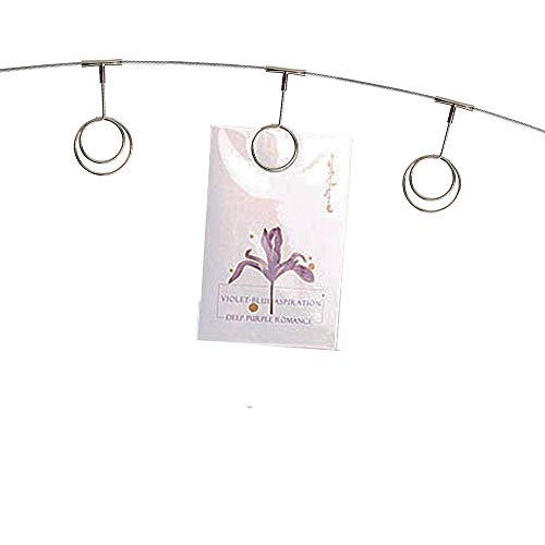 TFu Wall Hanging Photo Display, DIY Picture Photo Frame String with 12 Clips for Hanging Photos Notes and Artworks (Round Shape Clip)