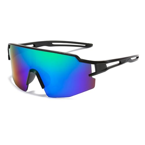 MUSELK Lunettes de Soleil Sport Polarisée, Lunettes de Cyclisme Homme Femme, Protection UV400, Pour Course à Pied, Pêche, Conduite, Golf, Ski
