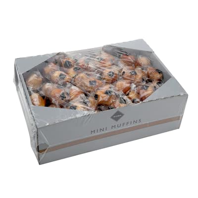 Magdalenas, Bizcochos, Valencianas, Sobaos, Mini Magdalenas Surtidas, Perfecto Para Tus Desayunos o Meriendas (Mini magdalenas 1,7 Kg)