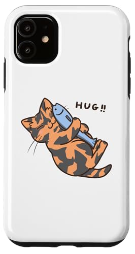 ������� HUG �˂������ �T�r�� �L �L�D�� ���� ���킢�� CAT �q�L �������� �l�^ �p�� �X�}�z�P�[�X iPhone 11 �p